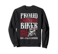 Christian Motorcycle Biker Proud Sweatshirt - Graphic Print Unisex - T-Shirt, Sweatshirt, Hoodie