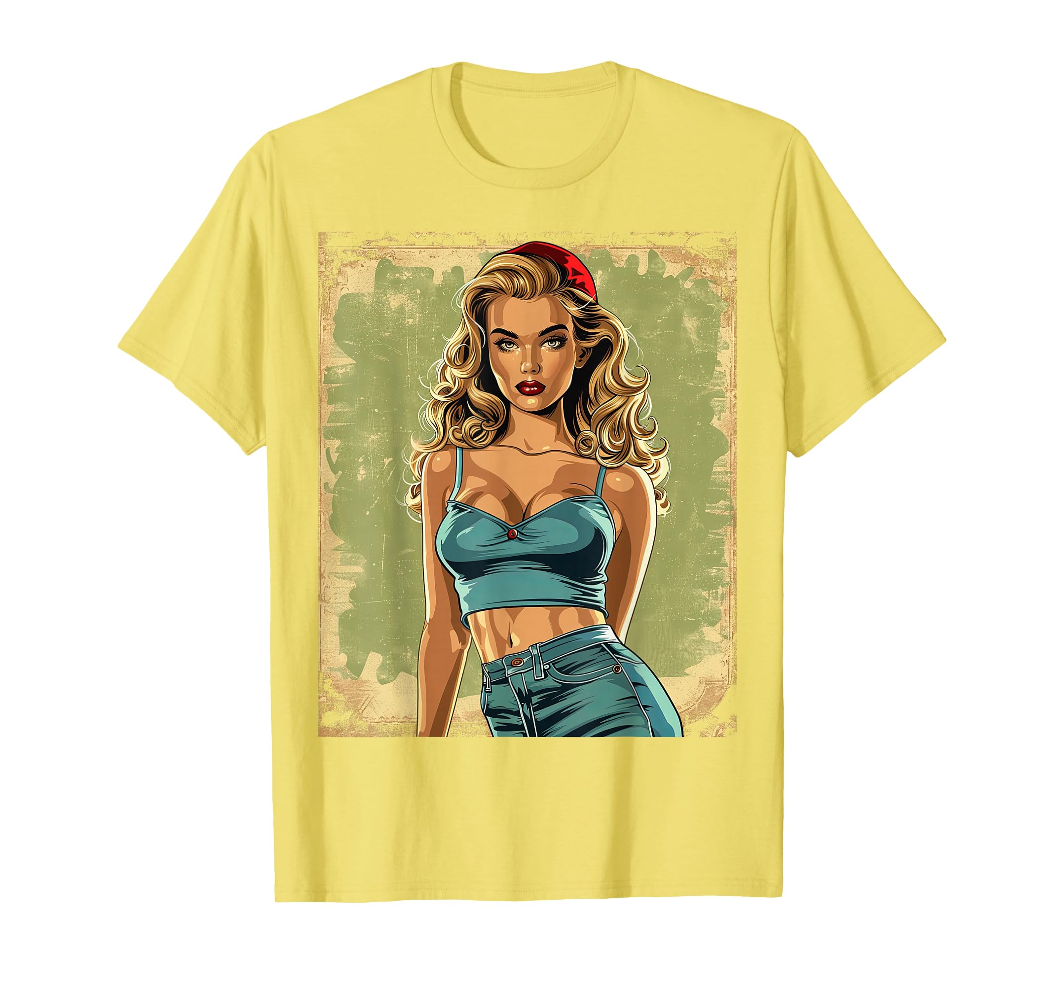 Pinup Pin Up T-Shirt - Trendy Graphic for Adults - T-Shirt, Sweatshirt, Hoodie