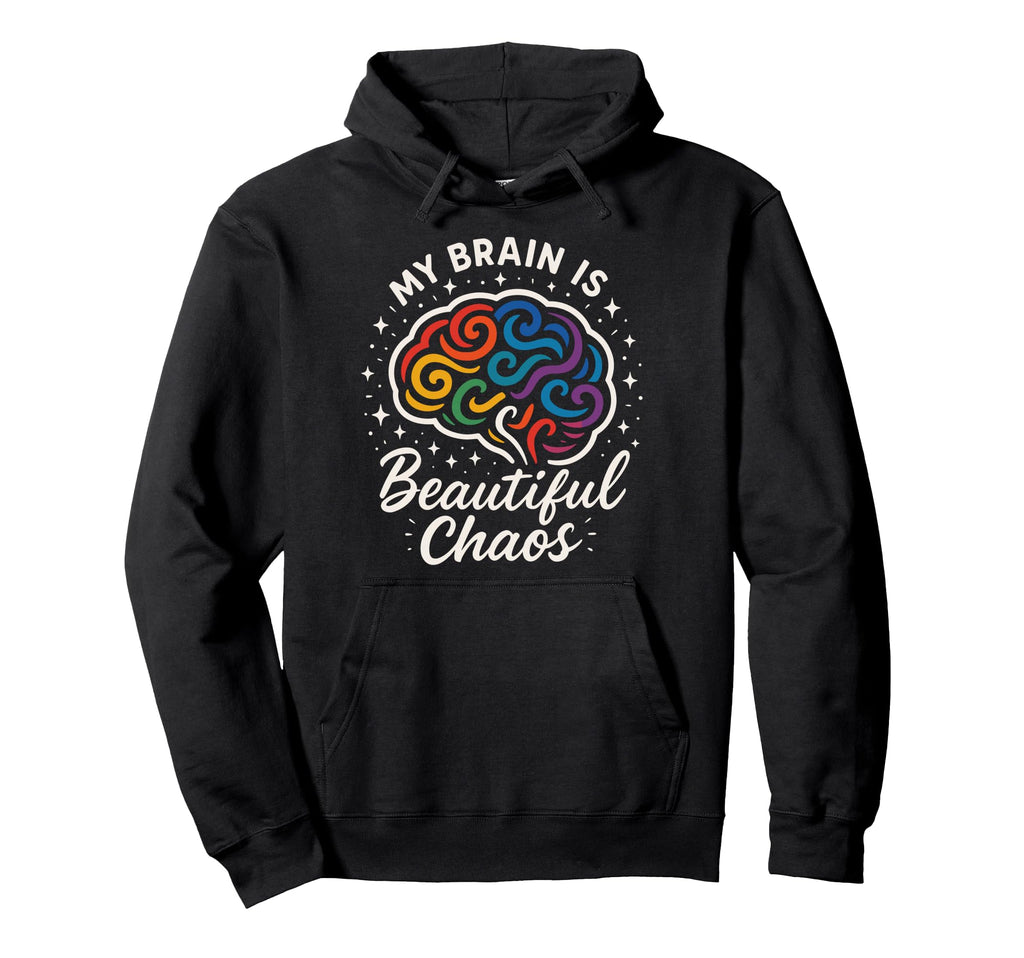 Neurodivergent Pride Adhd Autism Hoodie - Minimalist Print Men Women - T-Shirt, Sweatshirt, Hoodie