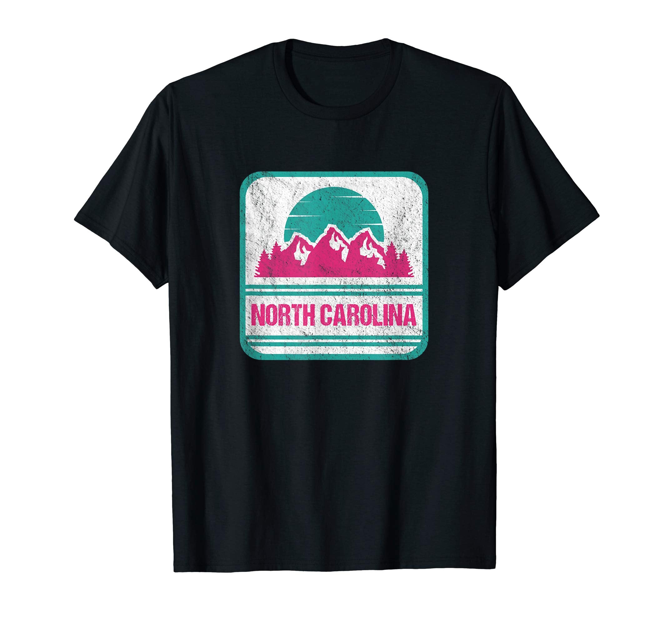 North Carolina Mountain Sunset Gift T-Shirt - Novelty Apparel Men Women - T-Shirt, Sweatshirt, Hoodie