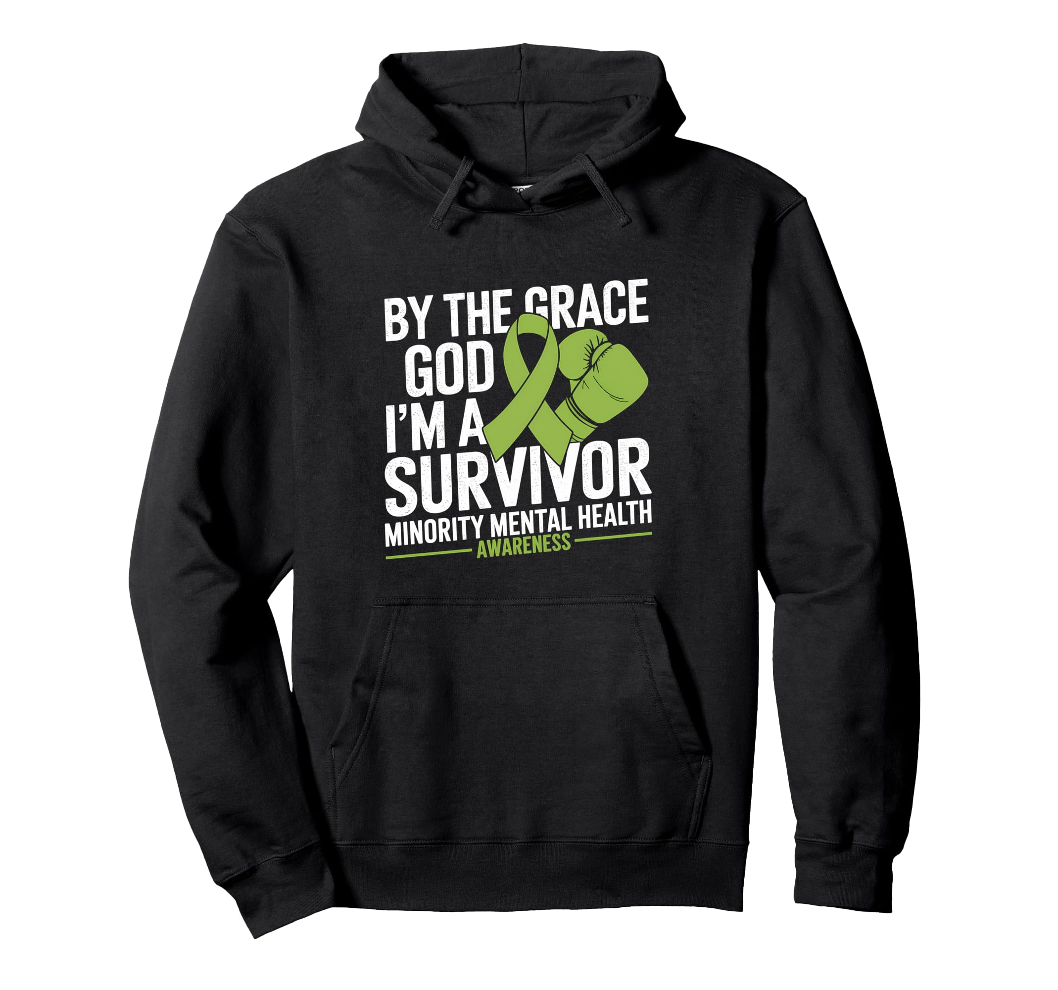Im Survivor Boxing Glove Minority Hoodie - Streetwear Style Men Women - T-Shirt, Sweatshirt, Hoodie