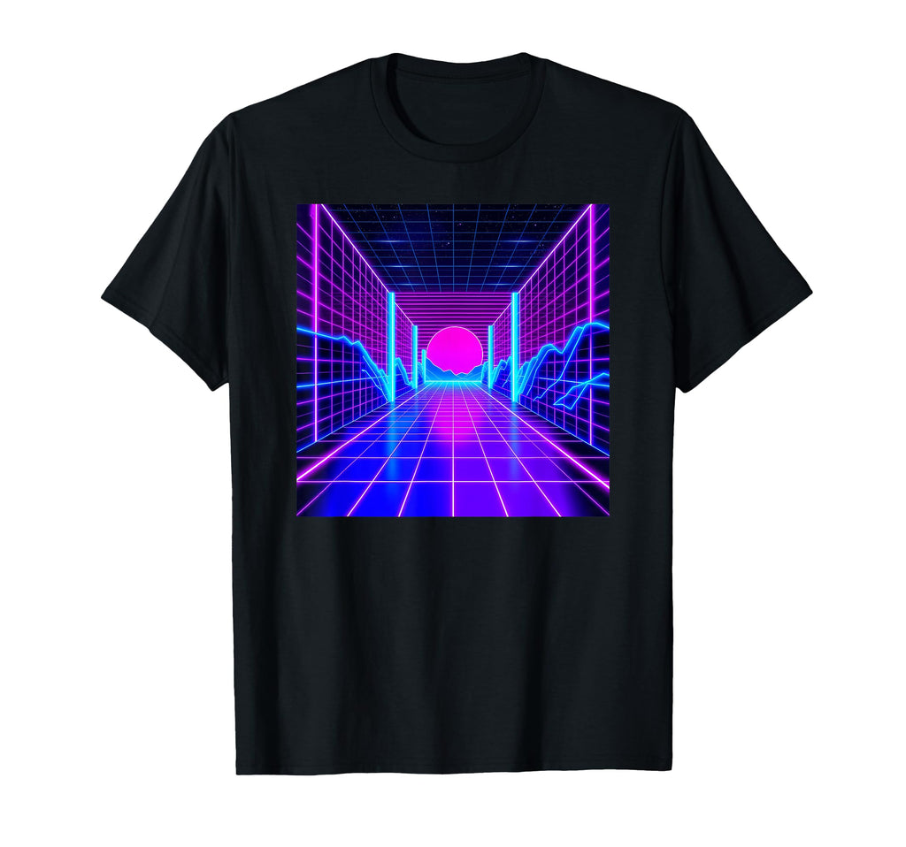Vaporwave Synthwave Retroverse 80S 90S T-Shirt - Graphic Print Men Women - T-Shirt, Sweatshirt, Hoodie