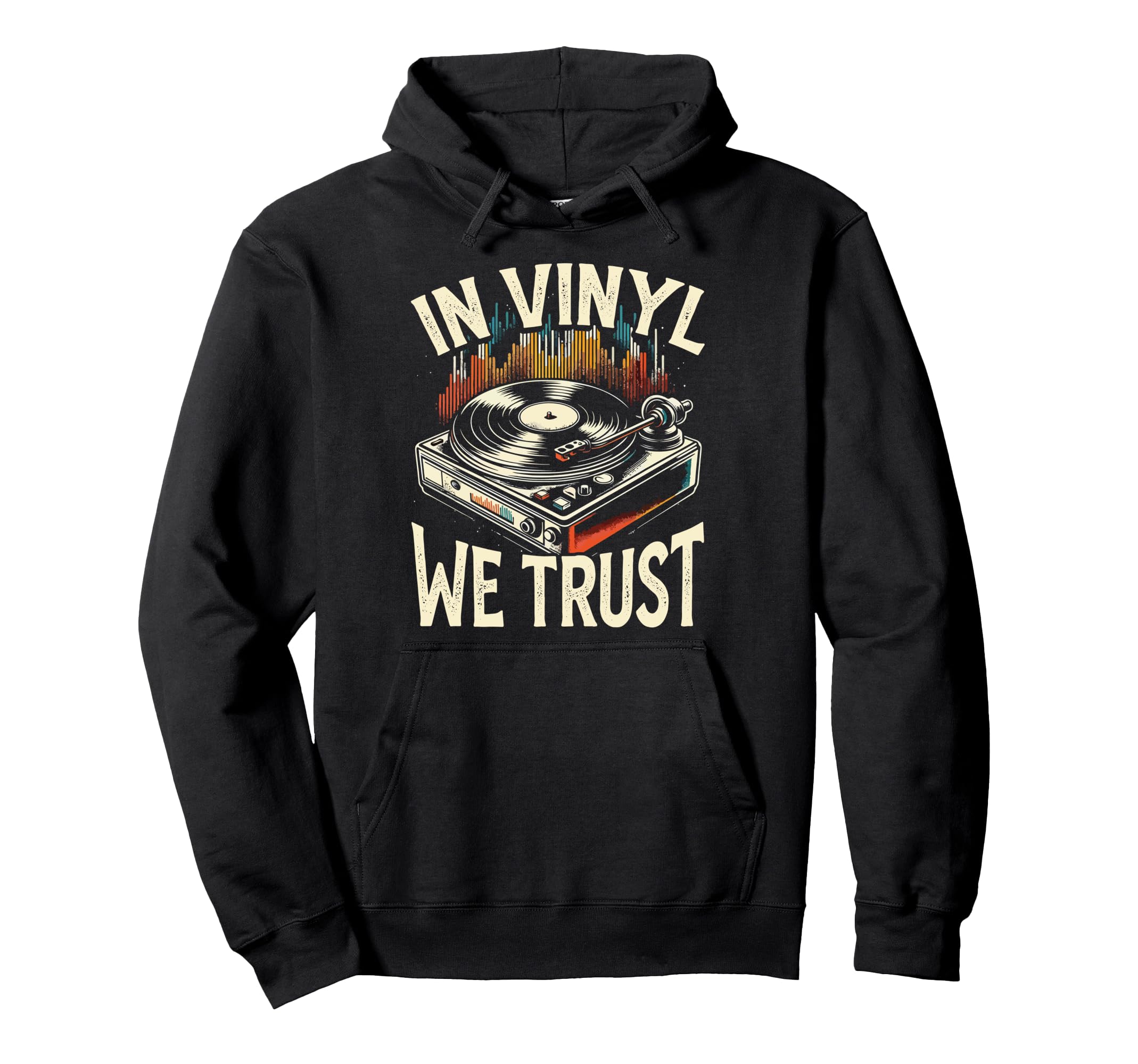 Vinyl Collecting Record Player Audiophile Hoodie - Graphic Print Men Women - T-Shirt, Sweatshirt, Hoodie