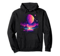 Vaporwave Solar System 80S Synthwave Space 35 Hoodie - Graphic Print Unisex - T-Shirt, Sweatshirt, Hoodie