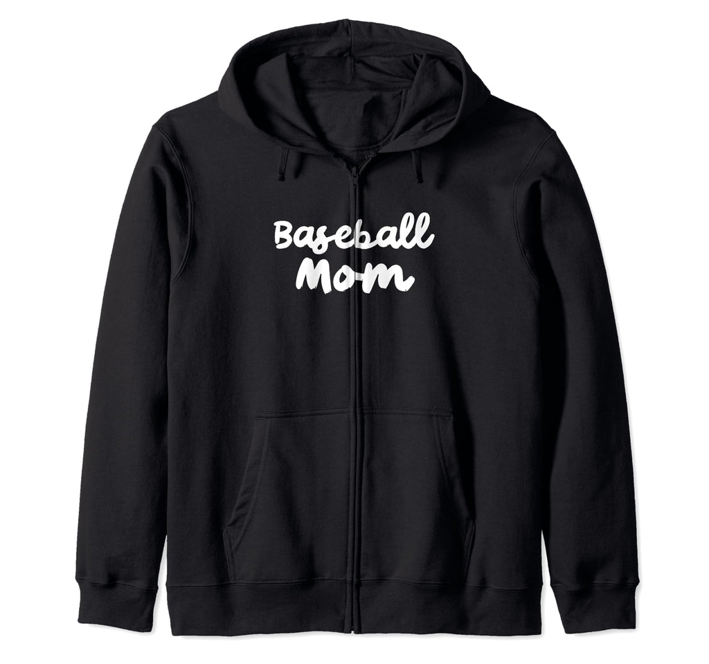 Baseball Mom Typography Gifts Sweatshirt - Streetwear Style for Adults - T-Shirt, Sweatshirt, Hoodie