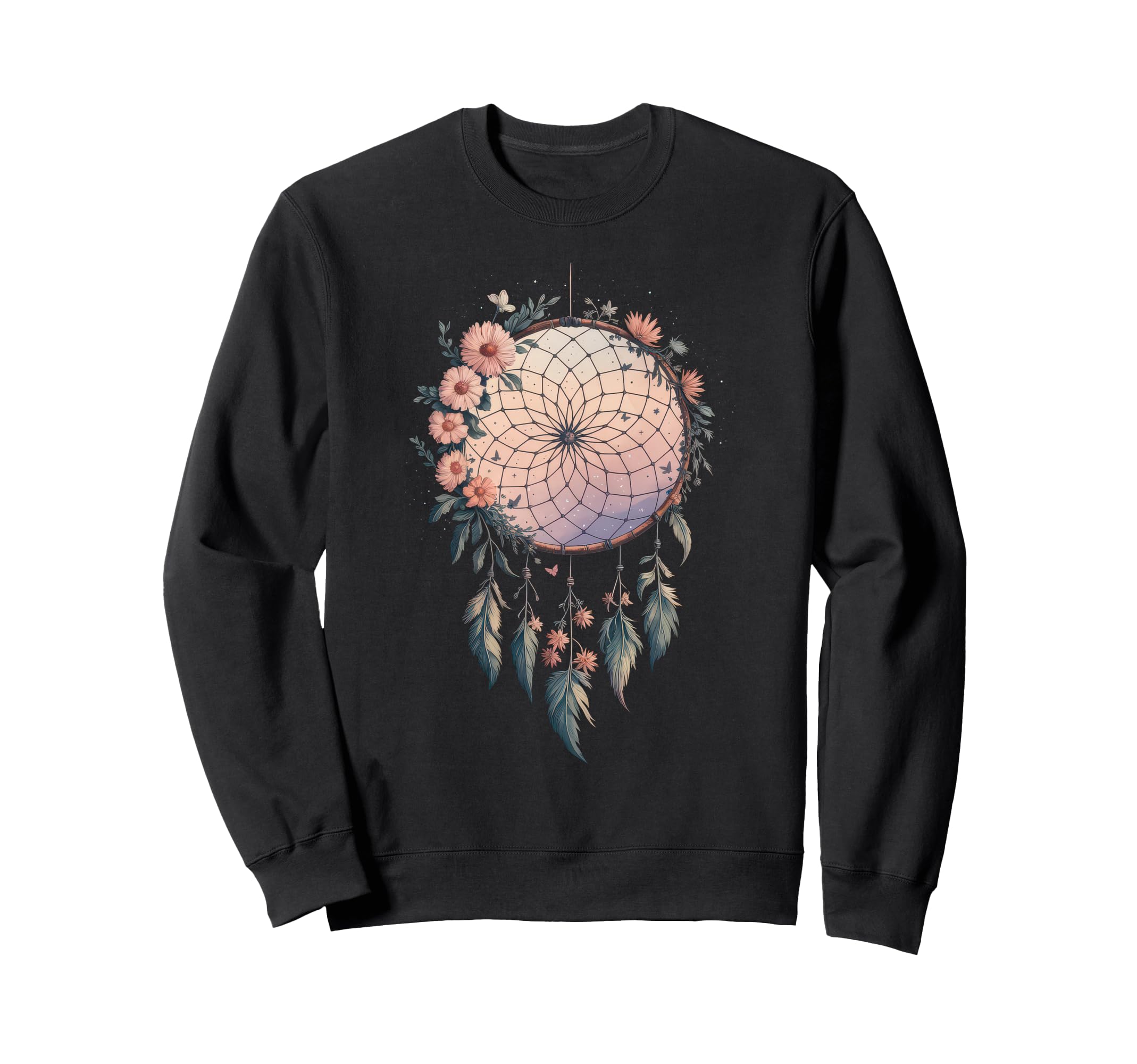Floral Boho Wildflower Botanical Sweatshirt - Trendy Graphic for Adults - T-Shirt, Sweatshirt, Hoodie