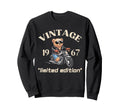 Mens Motorcycle 58Th Birthday 1967 Sweatshirt - Custom Art Print Men Women - T-Shirt, Sweatshirt, Hoodie
