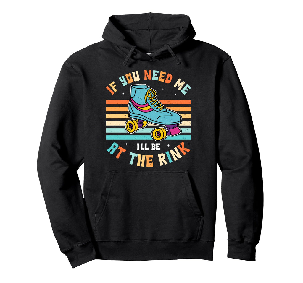 Rollerskates Roller Skates Rink Roller Hoodie - Custom Art Print Men Women - T-Shirt, Sweatshirt, Hoodie