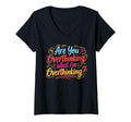 Womens Funny Overthinker What Im T-Shirt - Fun Novelty Design for Adults - T-Shirt, Sweatshirt, Hoodie