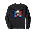 Antisocial Butterfly Funny Death Sweatshirt - Aesthetic Graphic Men Women - T-Shirt, Sweatshirt, Hoodie