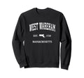 West Wareham Massachusetts Ma Athletic Sweatshirt - Novelty Apparel Unisex - T-Shirt, Sweatshirt, Hoodie