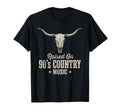 90S Country Music Longhorn Skull Western T-Shirt - Unique Graphic Men Women - T-Shirt, Sweatshirt, Hoodie