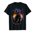 Sunset Motorcycle Biker Biking T-Shirt - Minimalist Print Unisex - T-Shirt, Sweatshirt, Hoodie