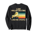 Roller Skating Roller Skate Derby Sweatshirt - Minimalist Print for Adults - T-Shirt, Sweatshirt, Hoodie