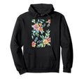 Spring Equinox Pastel Floral Hoodie - Fun Novelty Design for Adults - T-Shirt, Sweatshirt, Hoodie