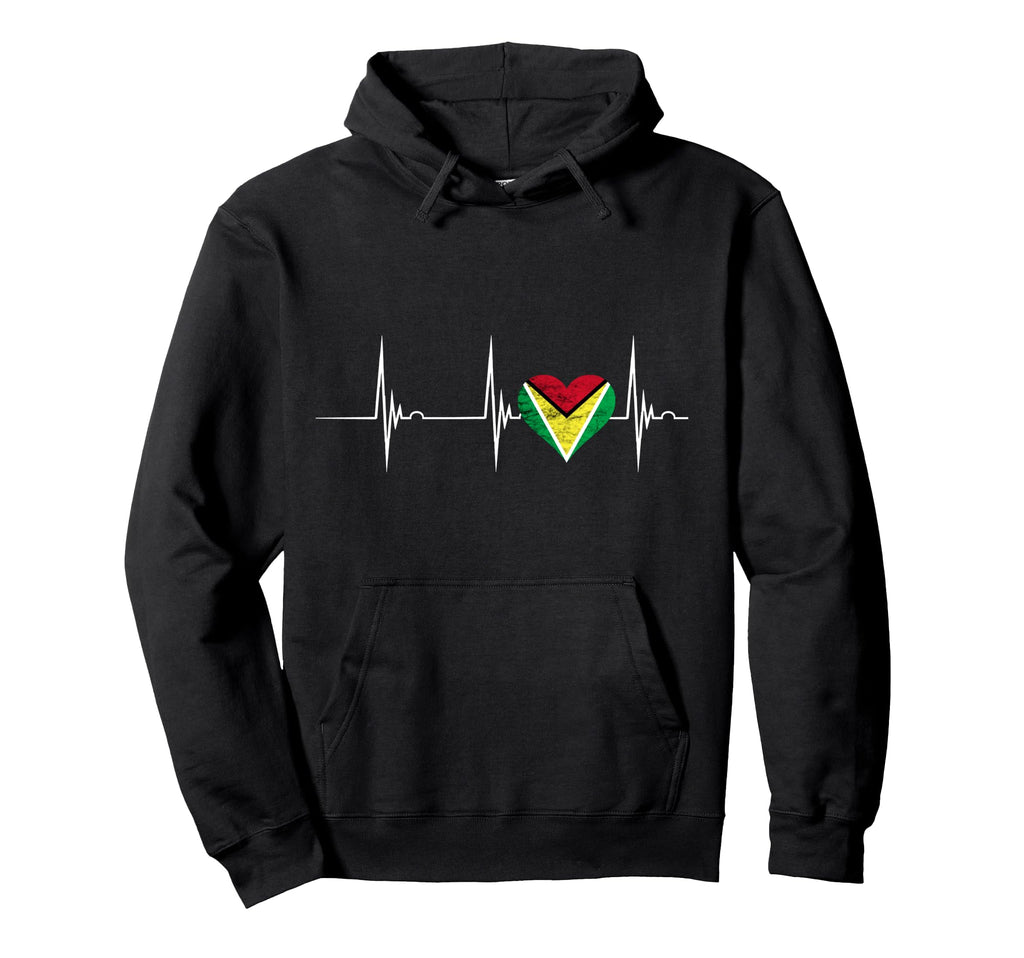 Guyana Princess Guyanese Roots Flag Hoodie - Fun Novelty Design Men Women - T-Shirt, Sweatshirt, Hoodie