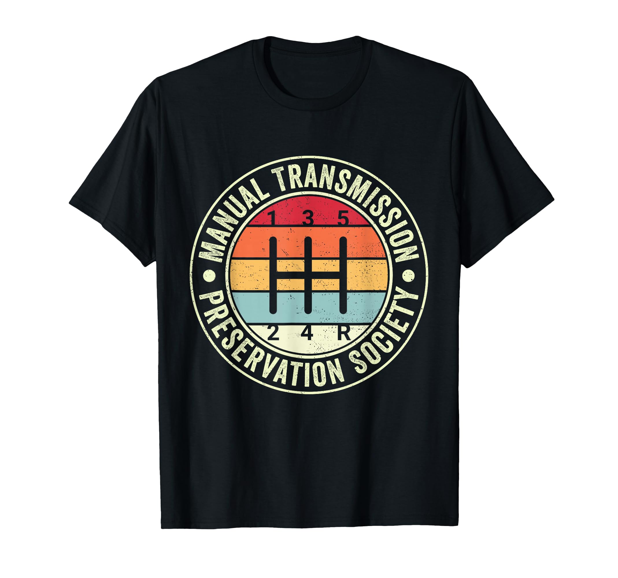 Preservation Society Stick Shift Manual T-Shirt - Streetwear Style Unisex - T-Shirt, Sweatshirt, Hoodie