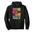 90S Disco Ball Aesthetic Lets Go Hoodie - Aesthetic Graphic for Adults - T-Shirt, Sweatshirt, Hoodie