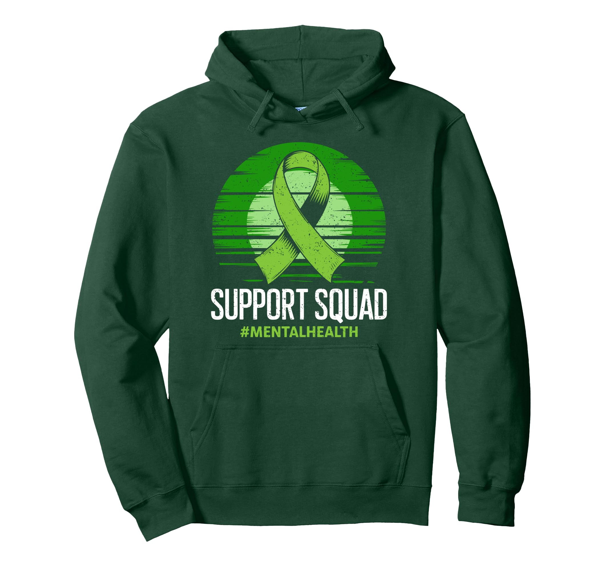 Mental Health Squad Brain Illness Mental Hoodie - Trendy Graphic Men Women - T-Shirt, Sweatshirt, Hoodie