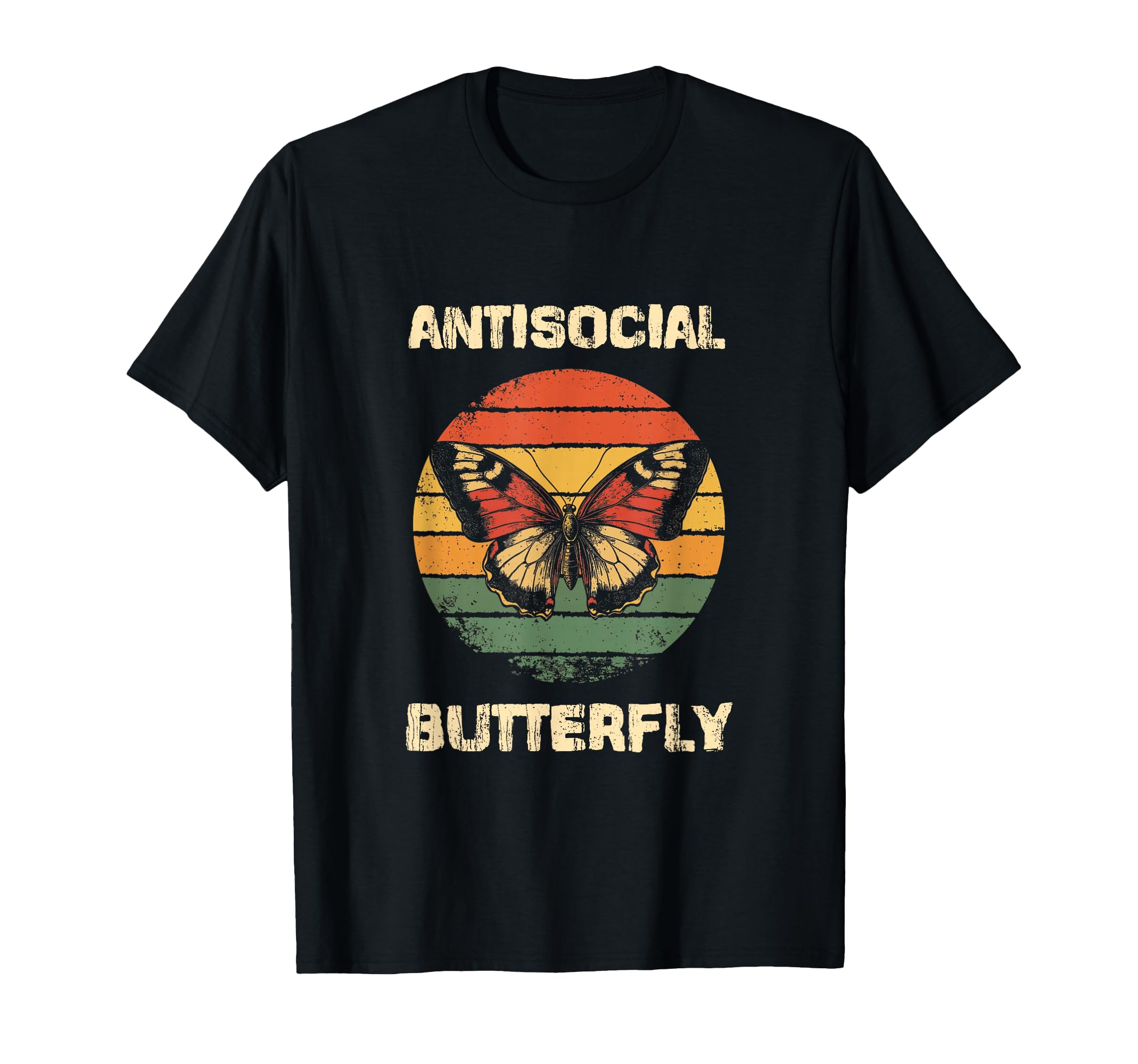 Antisocial Butterfly Gift Hoodie - Streetwear Style Men Women - T-Shirt, Sweatshirt, Hoodie