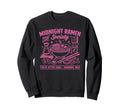 Midnight Ramen Society Tokyo Japan Sweatshirt - Aesthetic Graphic Unisex - T-Shirt, Sweatshirt, Hoodie