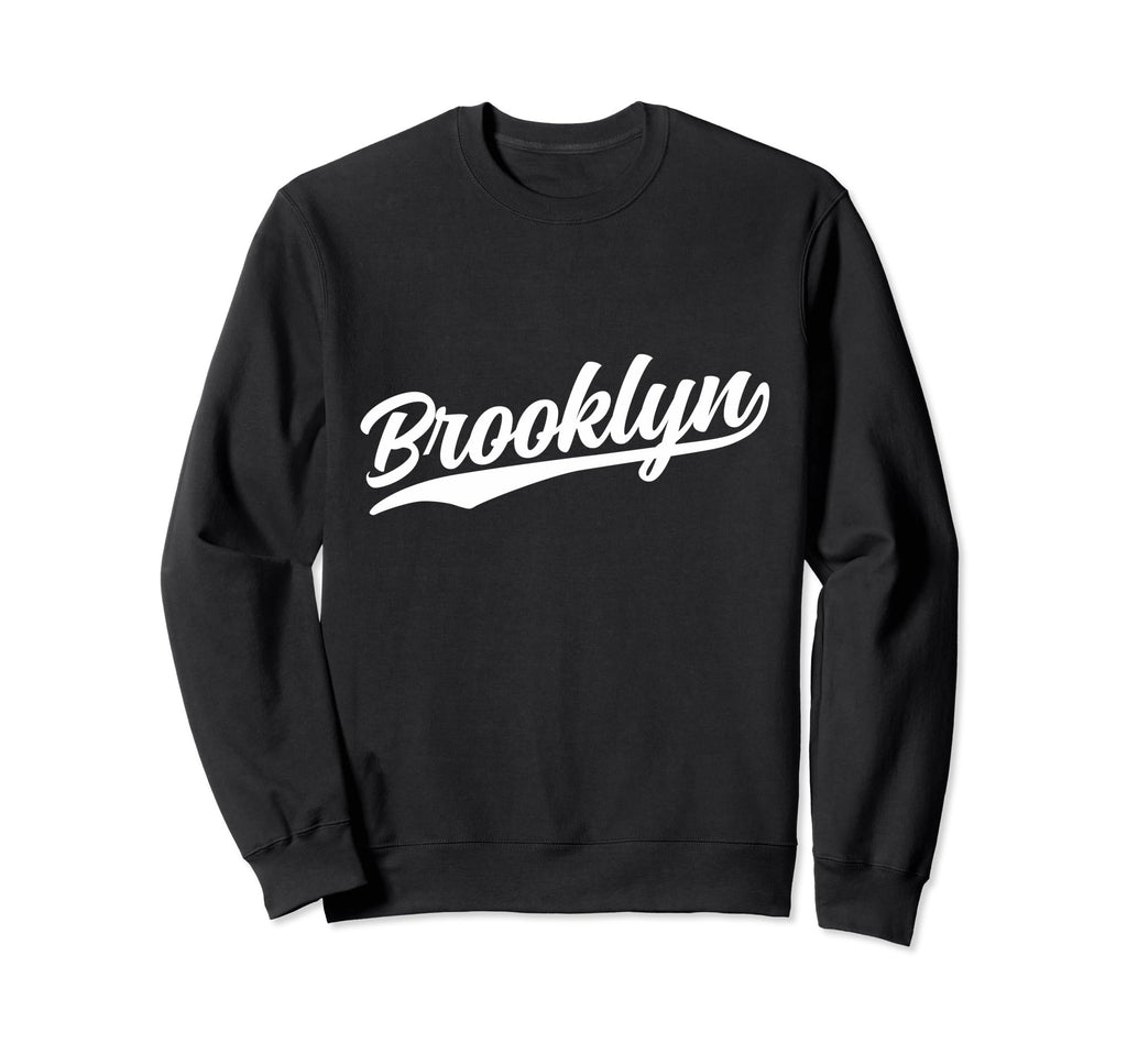 Brooklyn New York Ny 1970S Dark Sweatshirt - Fun Novelty Design for Adults - T-Shirt, Sweatshirt, Hoodie