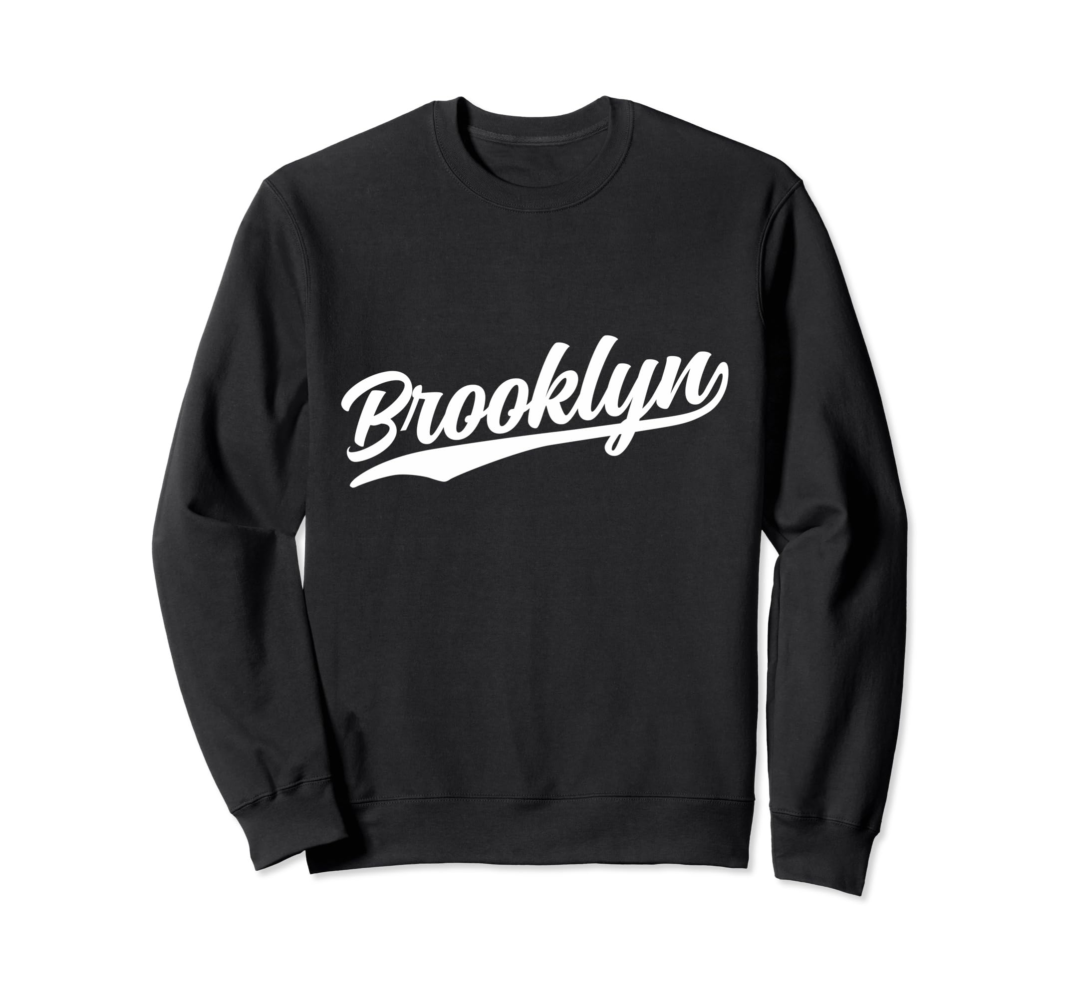 Brooklyn New York Ny 1970S Dark Sweatshirt - Fun Novelty Design for Adults - T-Shirt, Sweatshirt, Hoodie
