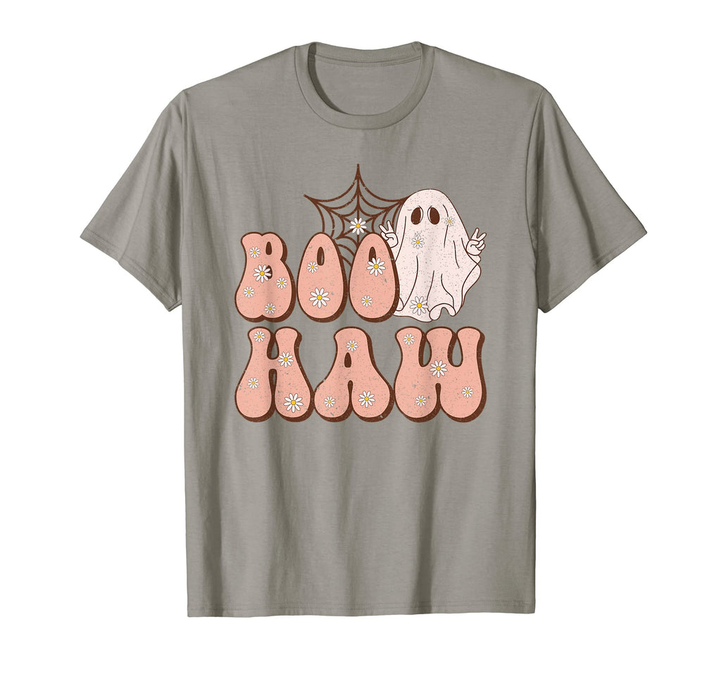 Boo Haw Ghost Western Halloween Spooky T-Shirt - Unique Graphic for Adults - T-Shirt, Sweatshirt, Hoodie