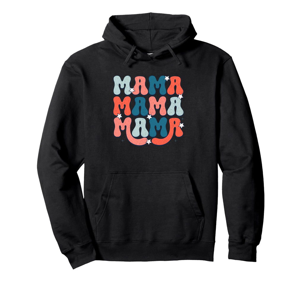 Mama Mama Mama Stars Hoodie - Graphic Print Unisex - T-Shirt, Sweatshirt, Hoodie