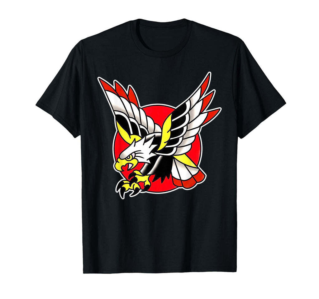 Eagle Tattoo Flash T-Shirt - Novelty Apparel Men Women - T-Shirt, Sweatshirt, Hoodie
