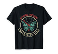 Anti Social Butterfly Introvert Meme T-Shirt - Custom Art Print for Adults - T-Shirt, Sweatshirt, Hoodie