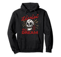 Livin Dream Skull Rose Western Southerm Hoodie - Novelty Apparel Men Women - T-Shirt, Sweatshirt, Hoodie