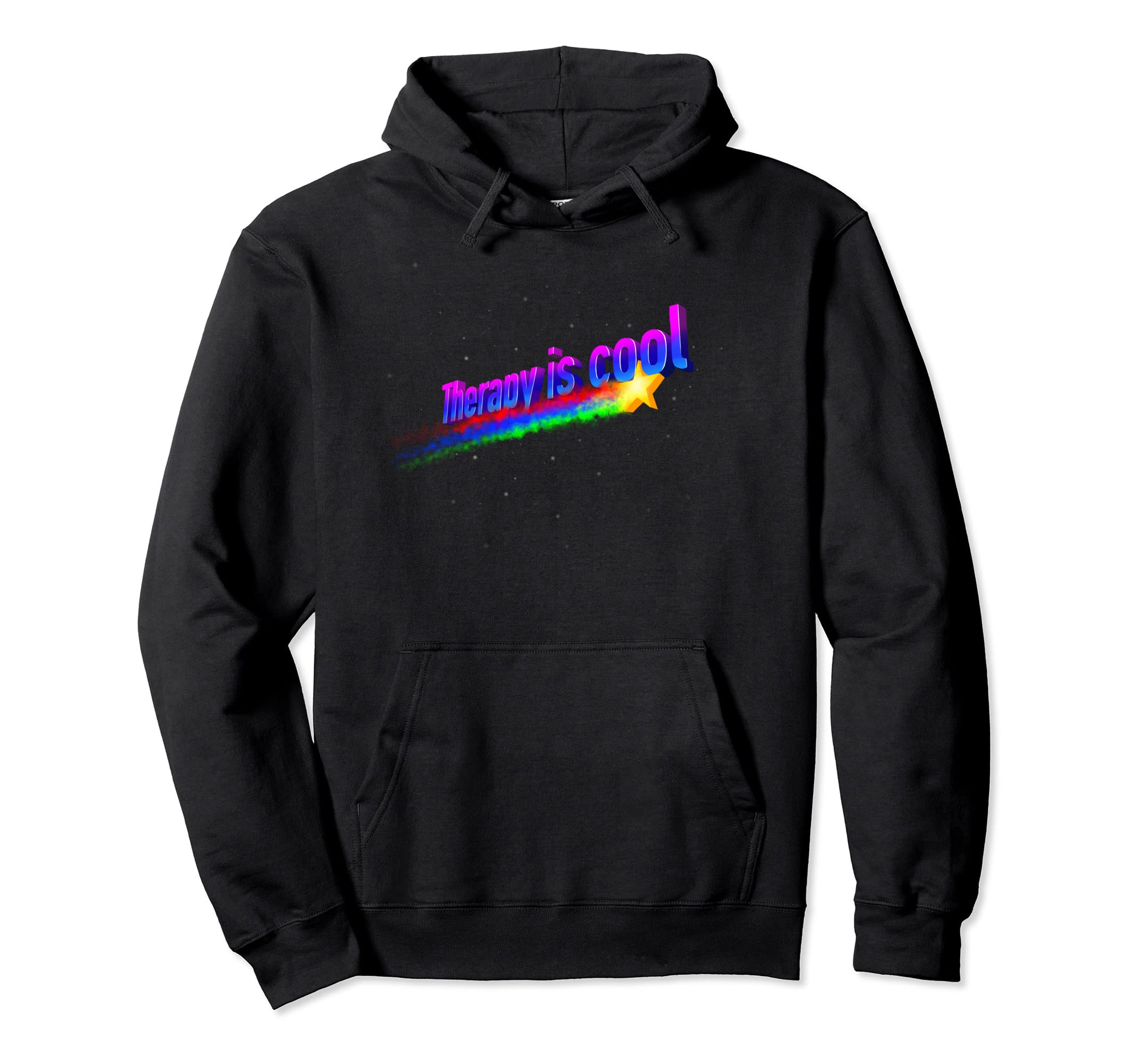 Therapy Is Self Care Mental Health Hoodie - Novelty Apparel Men Women - T-Shirt, Sweatshirt, Hoodie