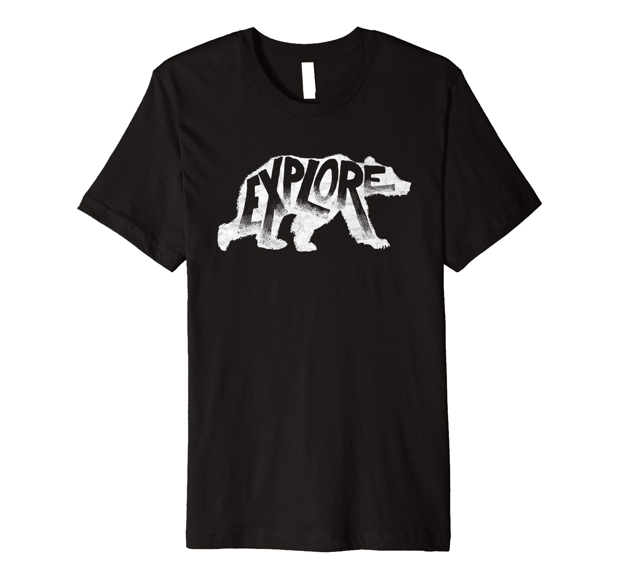 Explore Polar Bear Typography Outdoor T-Shirt - Aesthetic Graphic Men Women - T-Shirt, Sweatshirt, Hoodie