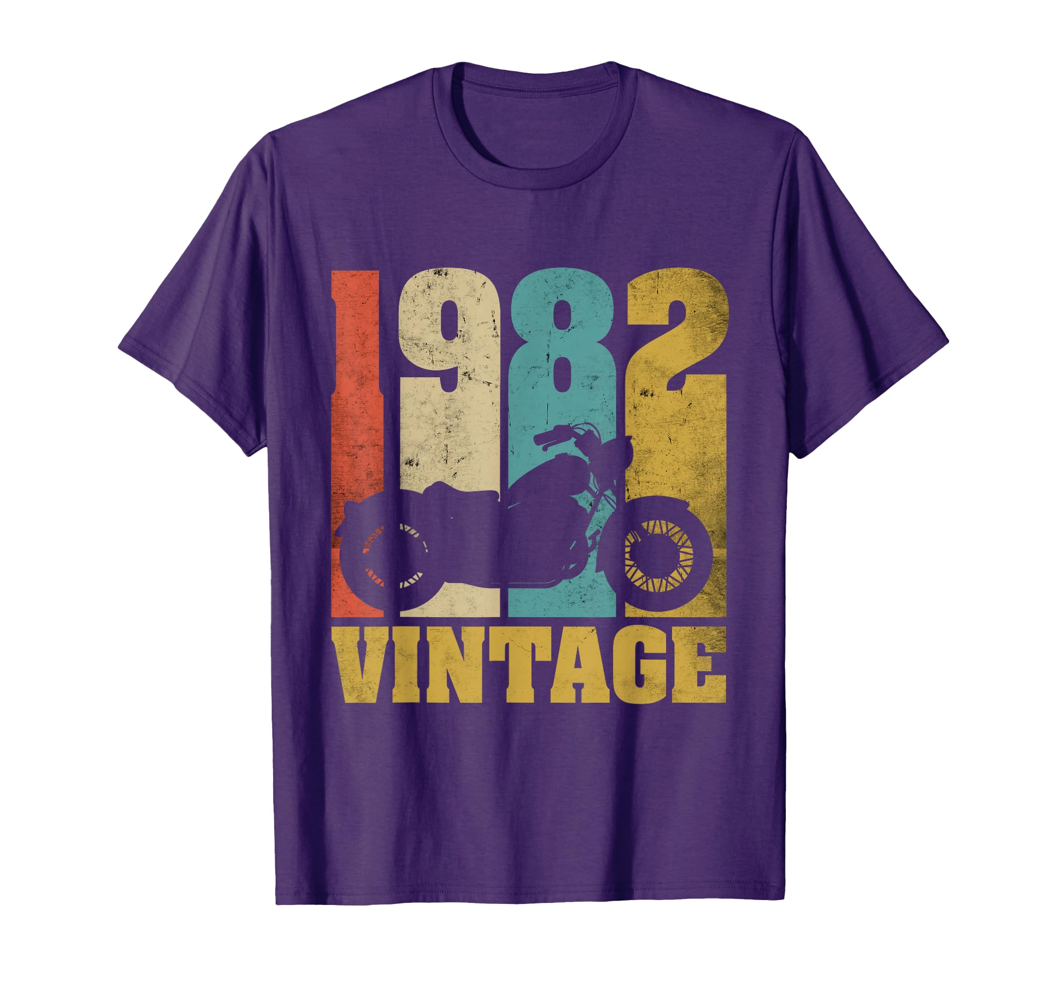 43Rd Birthday Motorcycle Dad Biker T-Shirt - Minimalist Print for Adults - T-Shirt, Sweatshirt, Hoodie
