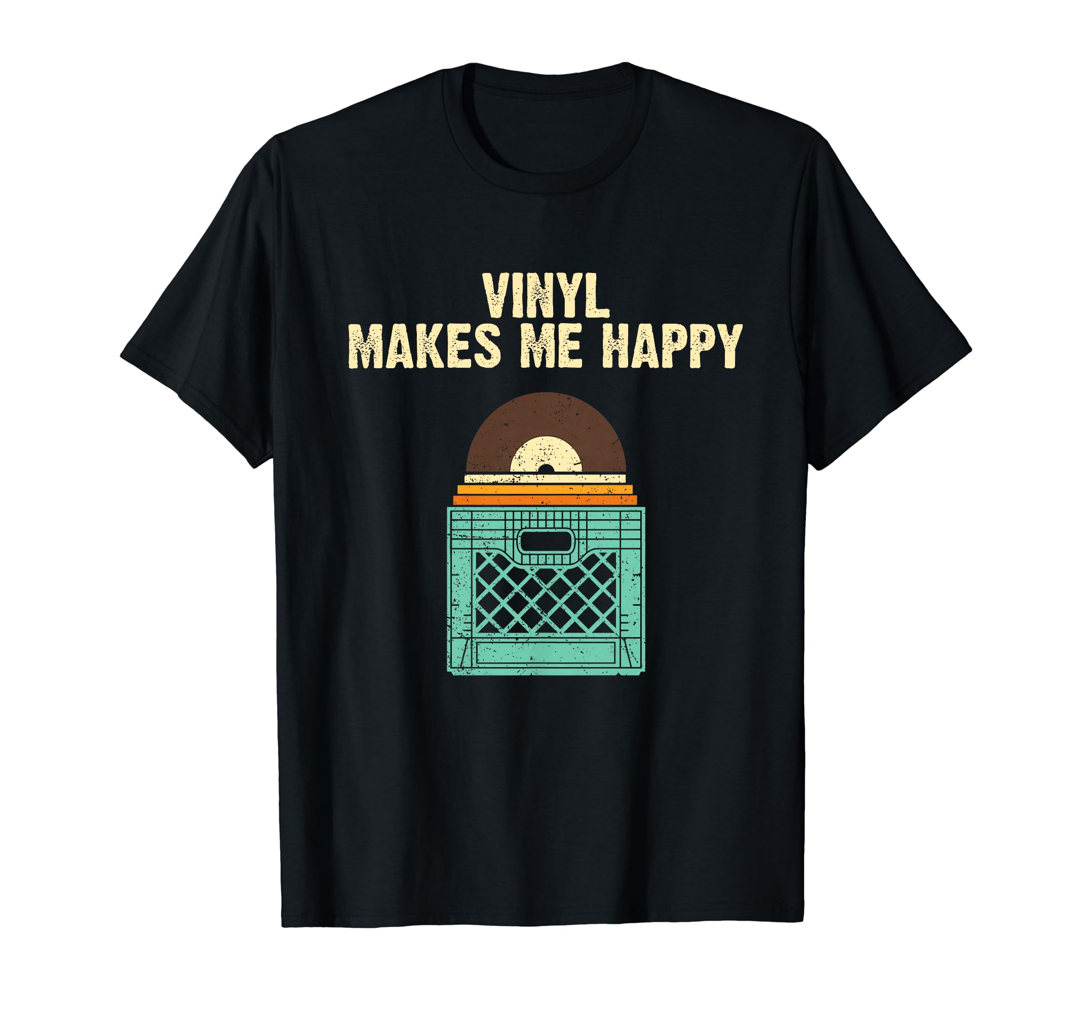 Vinyl Dj Vinyl Record Lovers Music Player T-Shirt - Novelty Apparel Unisex - T-Shirt, Sweatshirt, Hoodie