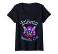 Womens Antisocial Butterfly Club T-Shirt - Minimalist Print for Adults - T-Shirt, Sweatshirt, Hoodie