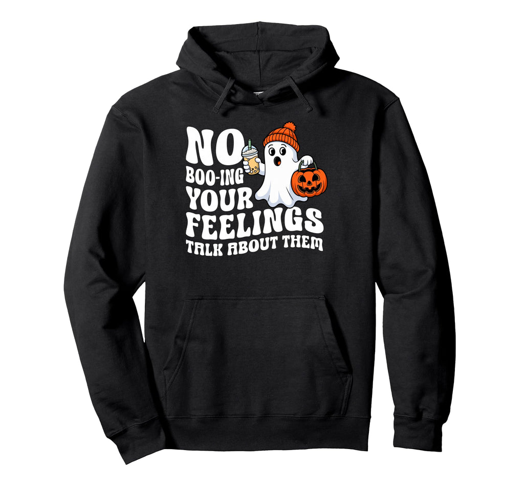Halloween Mental Health Awareness Hoodie - Casual Everyday Wear Men Women - T-Shirt, Sweatshirt, Hoodie