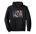 Motorcycle Usa Motorcycle Hoodie - Aesthetic Graphic for Adults - T-Shirt, Sweatshirt, Hoodie