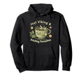 Funny Wellness Vibes Aesthetic Tea Lover Hoodie - Novelty Apparel Unisex - T-Shirt, Sweatshirt, Hoodie
