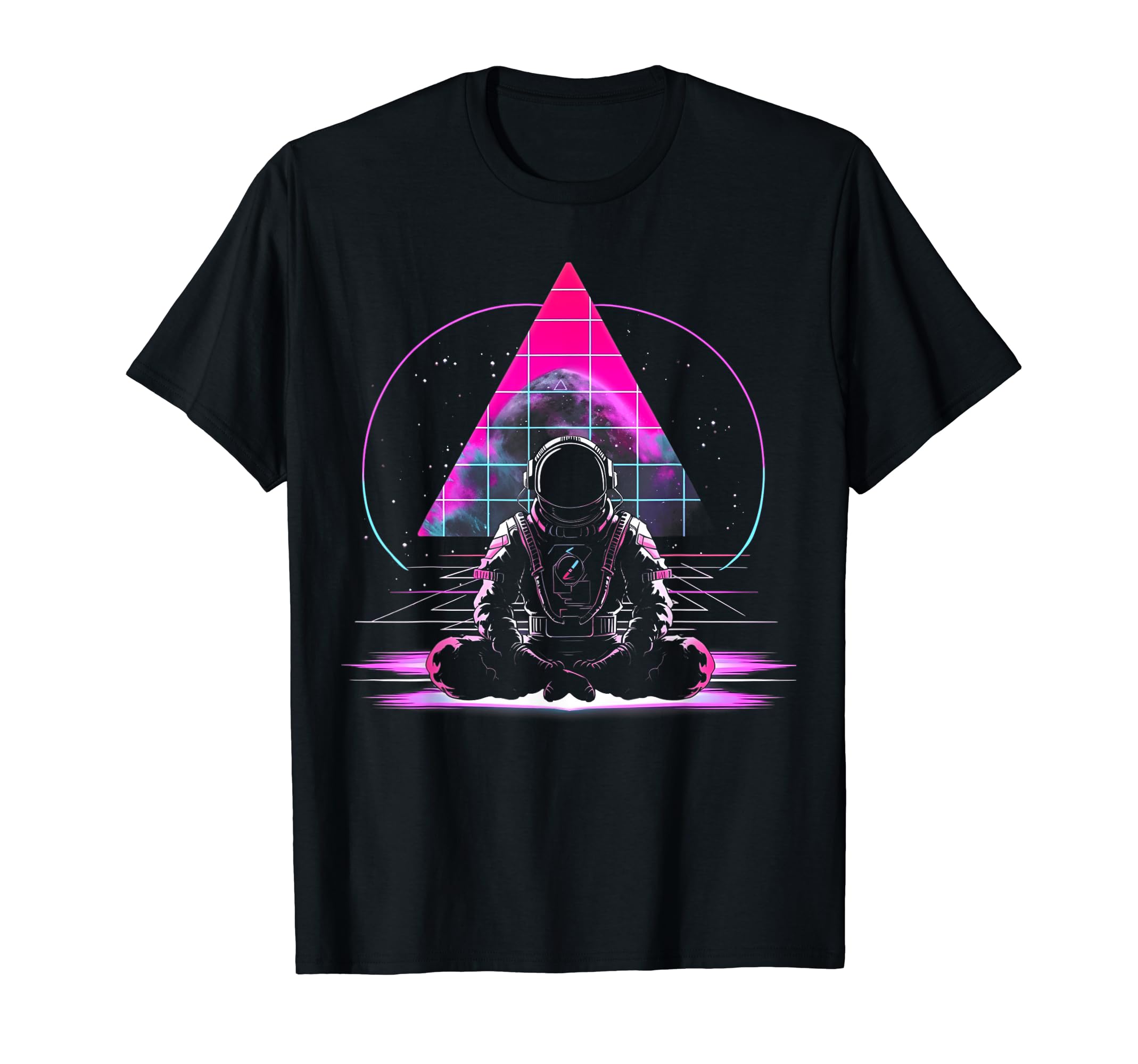 Synthwave Astronaut Cyberpunk 80S Sci Fi 57 T-Shirt - Trendy Graphic Unisex - T-Shirt, Sweatshirt, Hoodie