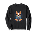 Yoga Corgi Meditation Zen Namaste Sweatshirt - Casual Everyday Wear Unisex - T-Shirt, Sweatshirt, Hoodie