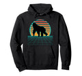 Gorilla Synthwave 80S Aesthetic Vaporwave Hoodie - Novelty Apparel Unisex - T-Shirt, Sweatshirt, Hoodie