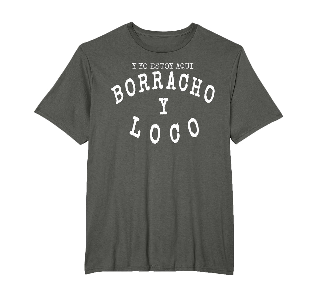 Borracho Y Loco Nostalgia 80S Post T-Shirt - Minimalist Print Men Women - T-Shirt, Sweatshirt, Hoodie