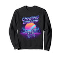 Synthwave Robot Unicorn 1980S Sweatshirt - Casual Everyday Wear Unisex - T-Shirt, Sweatshirt, Hoodie