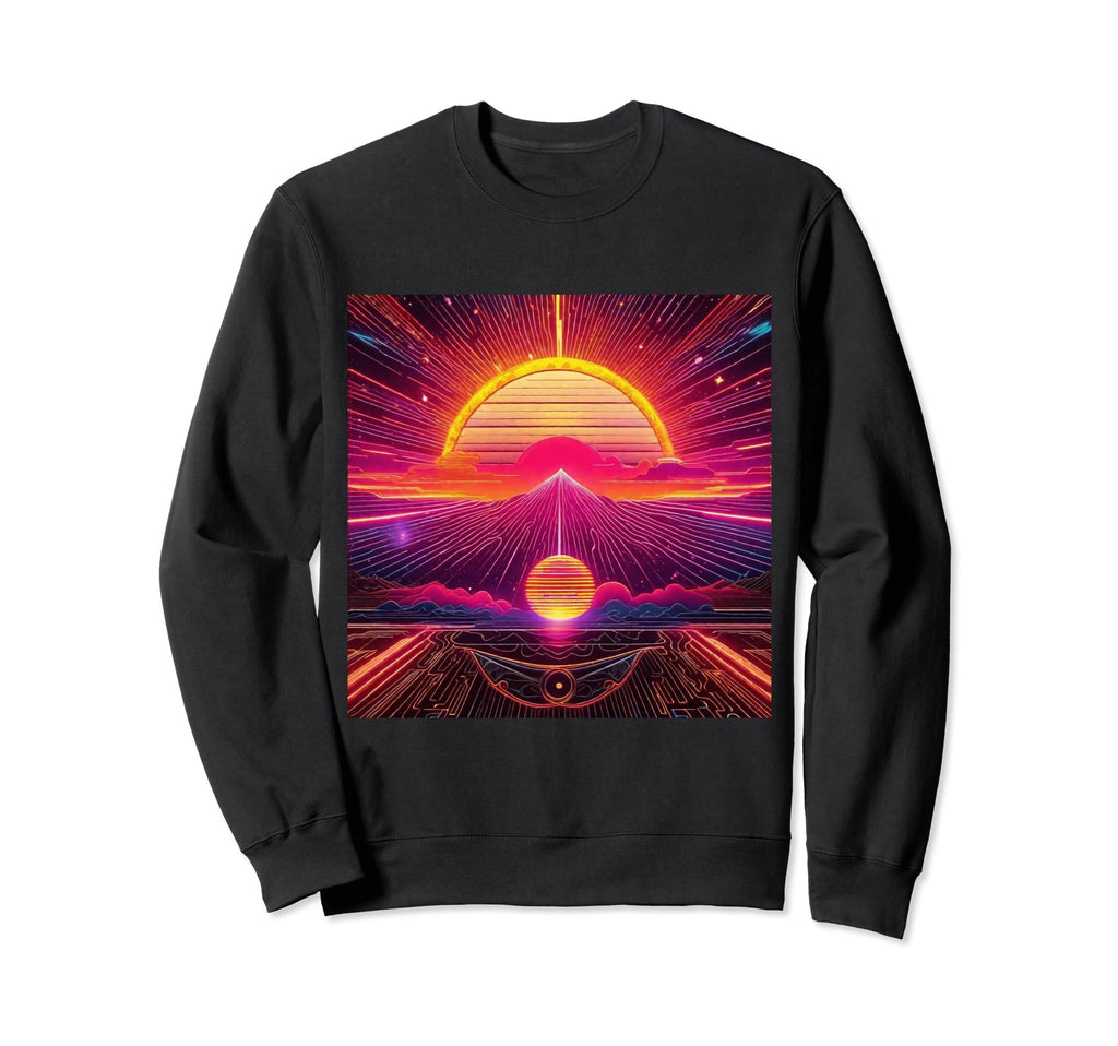80S Movie Synthwave Vaporwave Decor Sweatshirt - Fun Novelty Design Unisex - T-Shirt, Sweatshirt, Hoodie