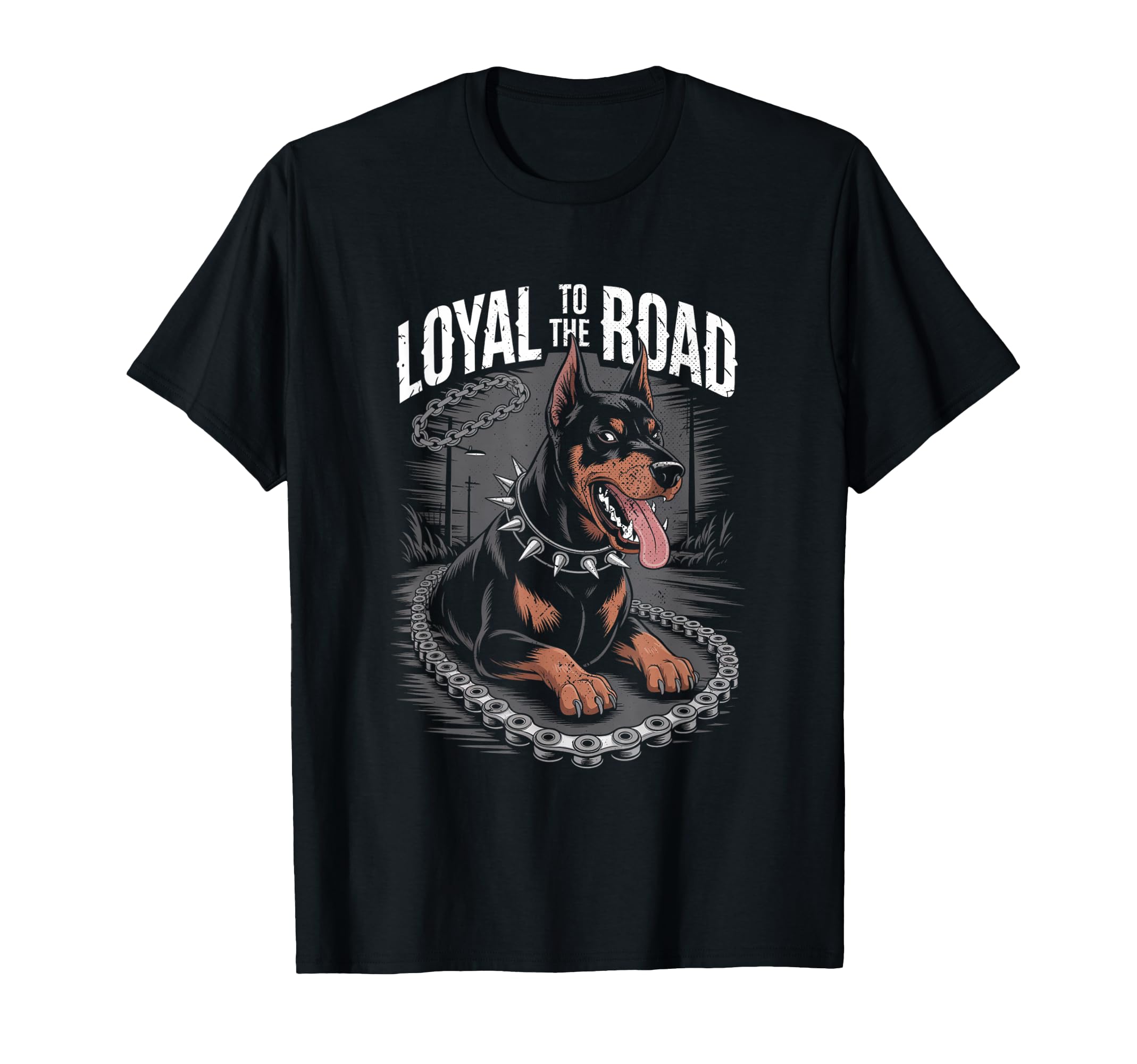 Loyal To Road Motorcycle Biker T-Shirt - Casual Everyday Wear Unisex - T-Shirt, Sweatshirt, Hoodie