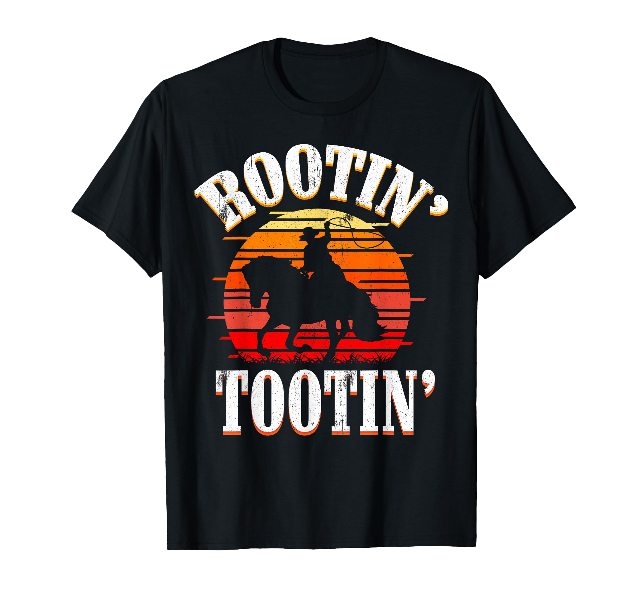 Rootin Tootin Cowboy Western Country T-Shirt - Minimalist Print for Adults - T-Shirt, Sweatshirt, Hoodie