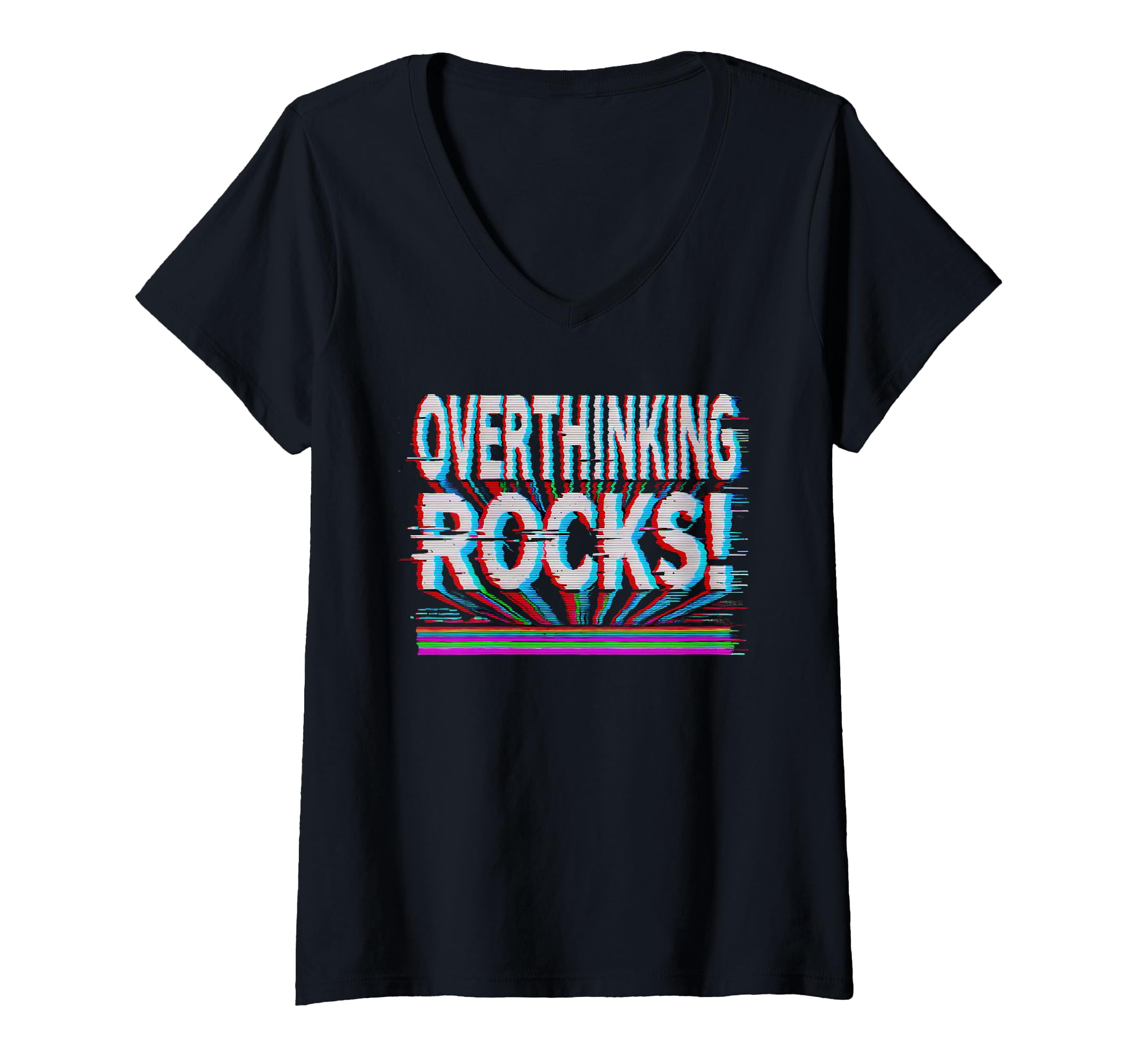 Womens Overthinking Rocks Funny Anxiety T-Shirt - Unique Graphic Unisex - T-Shirt, Sweatshirt, Hoodie