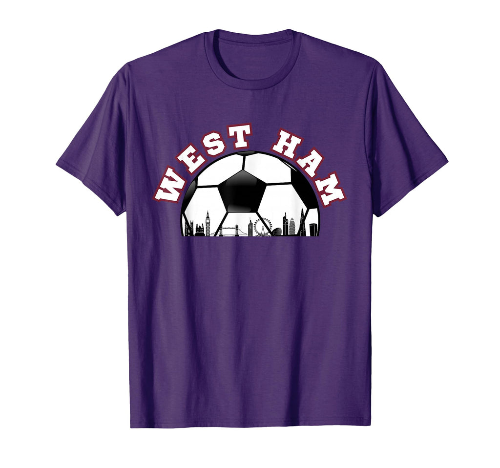 West Ham West Ham Uk Cityscape T-Shirt - Casual Everyday Wear for Adults - T-Shirt, Sweatshirt, Hoodie